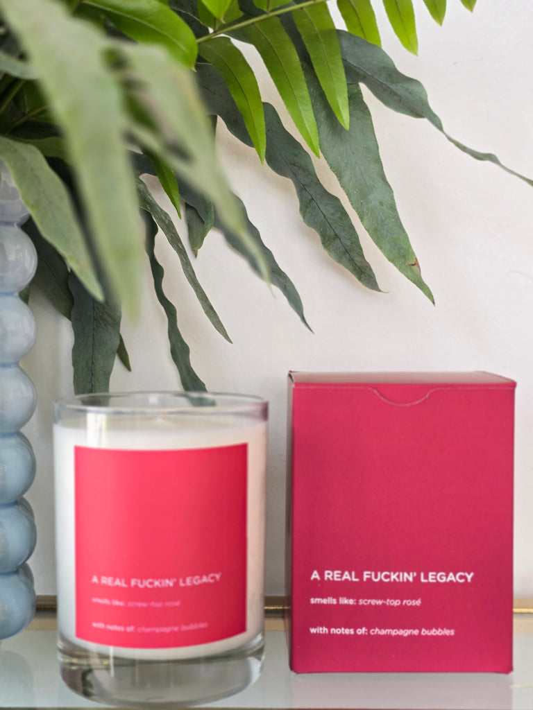 A Real Fuckin Legacy Candle